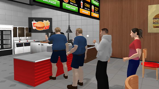 Burger Simulator mod apk