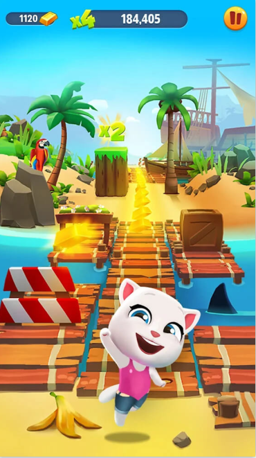 Talking Tom Gold Run mod apk