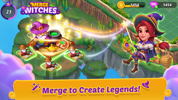 Merge Witches mod apk