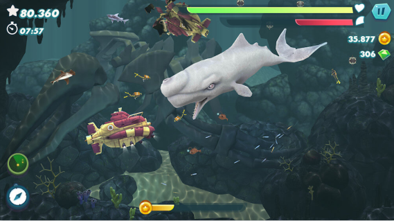 Hungry Shark Evolution mod apk