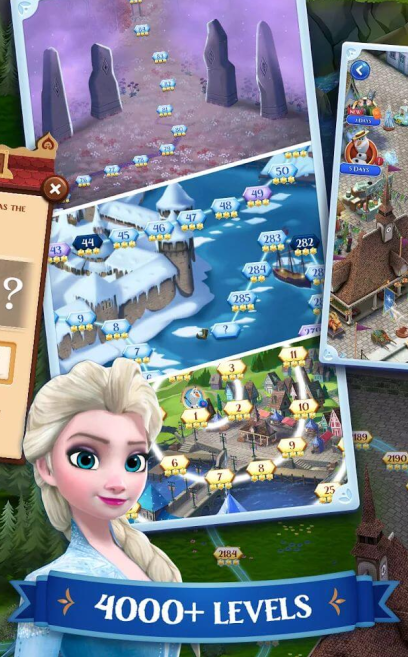 Frozen Free Fall mod apk