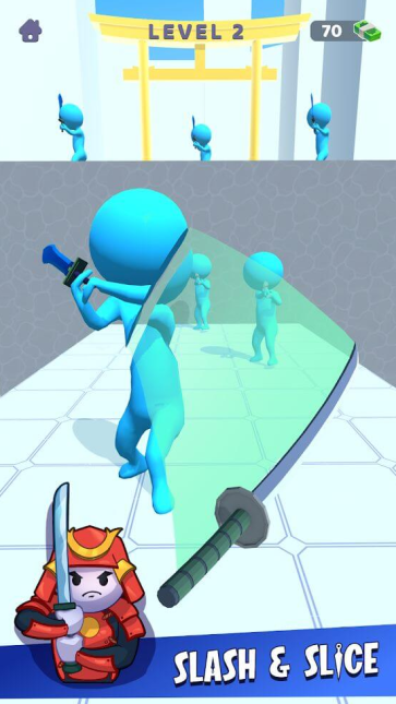 Sword Play Ninja Slice Runner mod apk