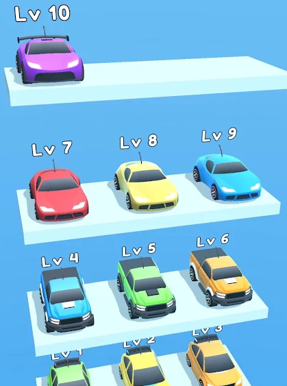 Merge Car Run apk