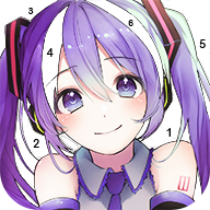 Anime Cosplay Coloring Pages Mod Apk(No ads)1.0.30 For Android