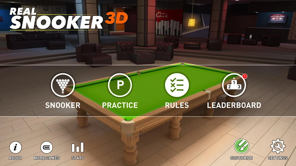 Real Snooker 3D apk 1.26 Android version