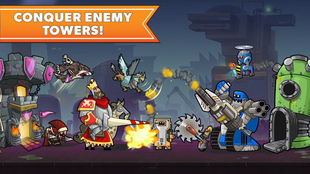 tower conquest mod apk 23.0.19g Latest version