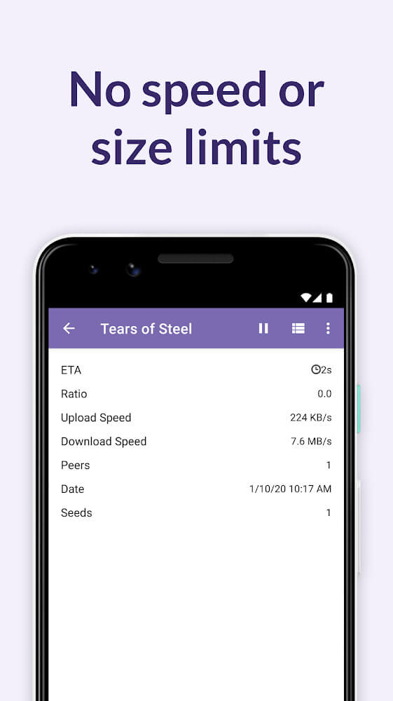 BitTorrent(Professional version unlocked) 8.2.22 For Android