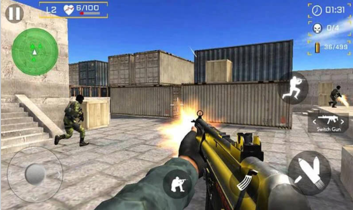 Gunner FPS Shooter mod apk