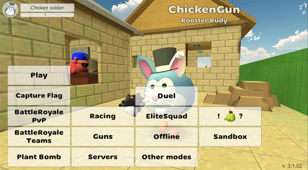 Chicken Gun mod apk