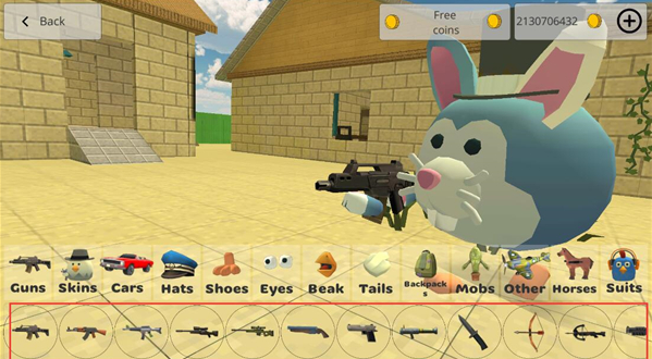 Chicken Gun mod apk