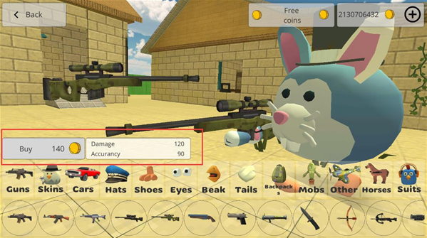 Chicken Gun mod apk