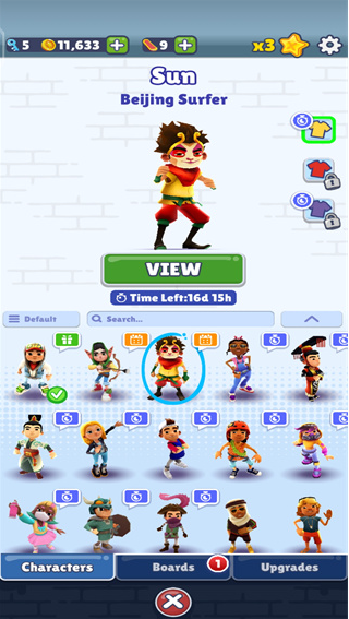 Subway Surfers mod menu