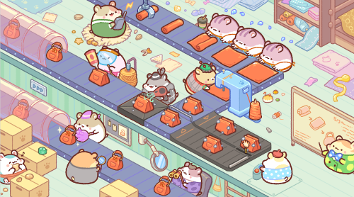 Hamster Bag Factory:Tycoon mod apk