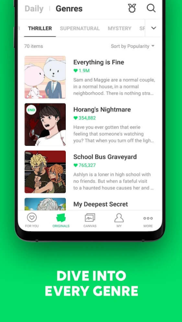 WEBTOON app