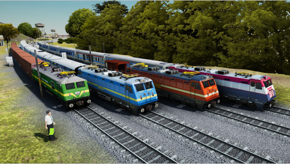 Indian Train Simulator 2024 apk