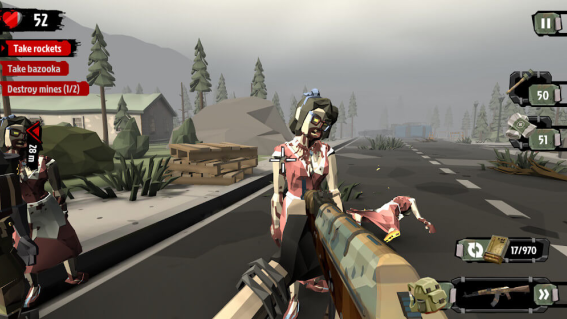 The Walking Zombie 2 mod apk