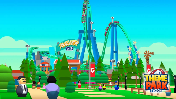 Idle Theme Park Tycoon apk mod