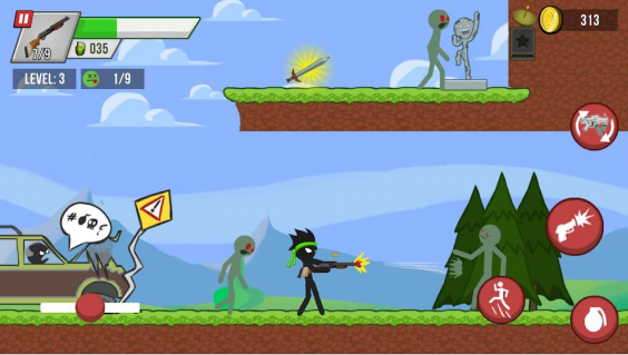 Stick vs Zombies mod apk