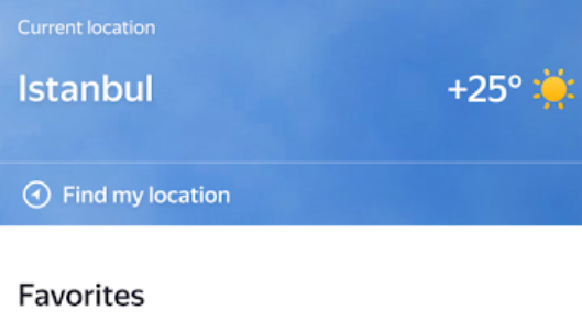 Yandex Weather apk