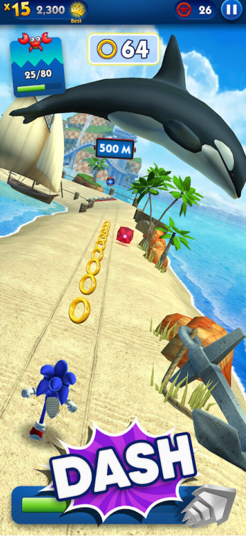 Sonic Dash apk