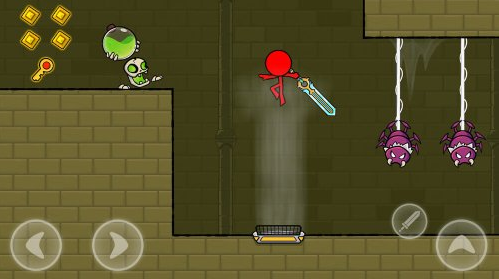 Red Stick Boy Adventure Game mod apk