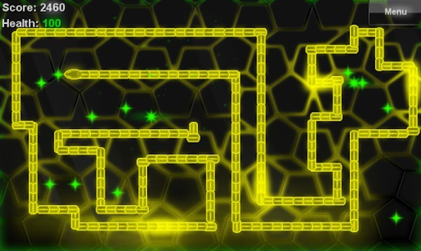 Glow Snake game