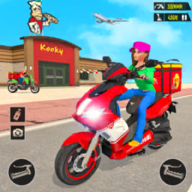 Pizza Delivery Boy Girl Bike Game5.0 For Android