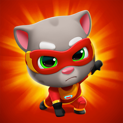 down Talking Tom Hero Dash mod apk4.9.0.7131 For Android