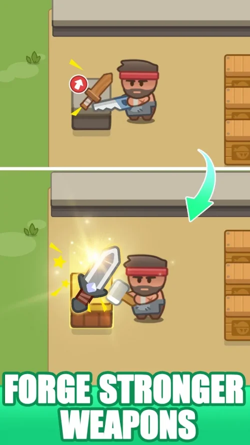 ldle Weapon shop Tycoon apk 1.0.6 the latest version