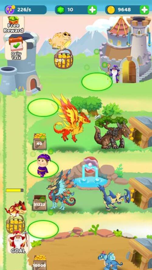 Dragon Castle mod apk 14.01 Android