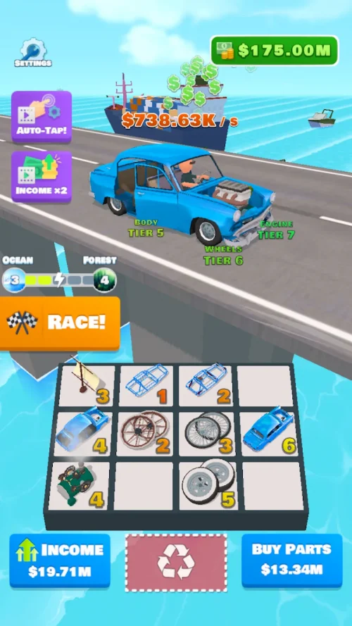 Idle Racer apk 0.9.156 official version