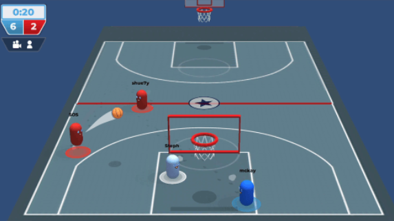 Basketball Rift game