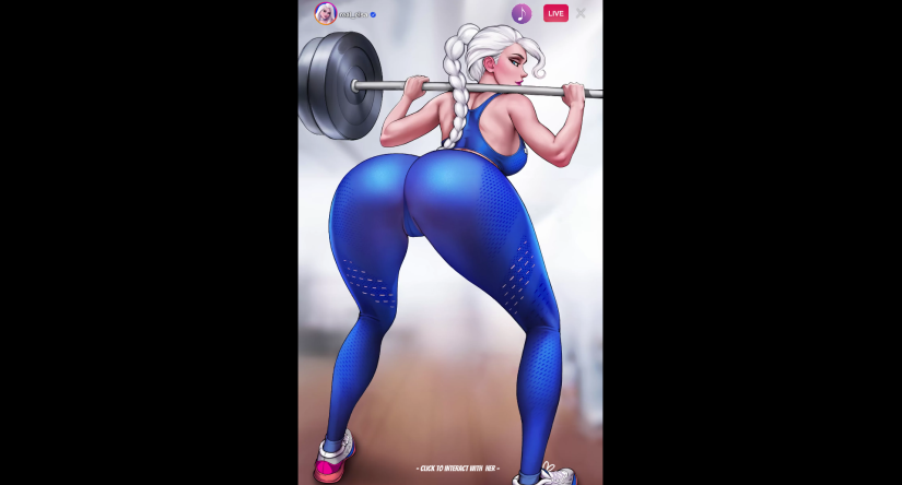 Train Your Ass With Elsa apk