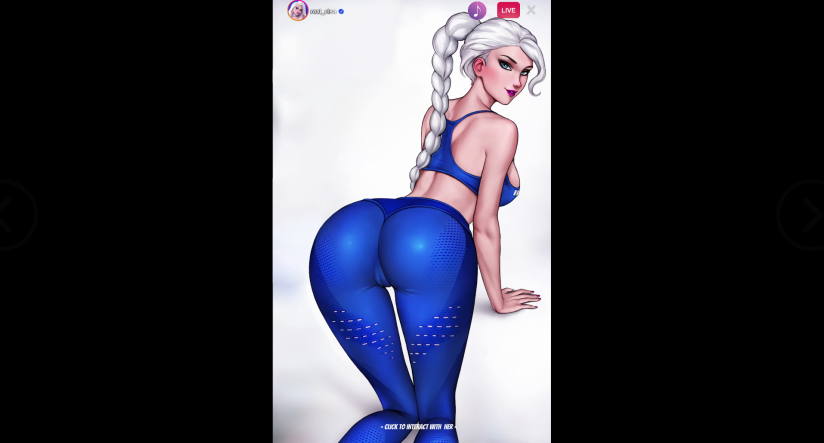 Train Your Ass With Elsa apk