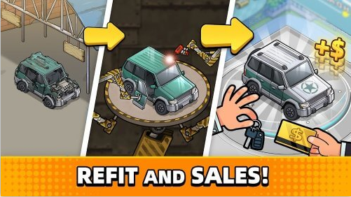 Used Car Tycoon Game apk