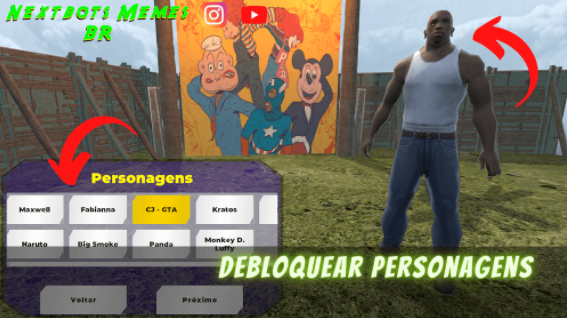 Nextbots memes BR game